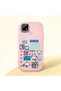 Realme C21 Compatible Shock-Absorbing Camera Protected Pink Silicone Case