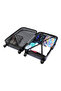 Ocean Medium Suitcase with Spinner Wheel, Blue 20 Inch - 5
