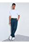 Teal Solid Regular Fit Trousers - 2