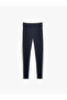 Slim Fit High Waist Stripe Detailed Sports Leggings - 4