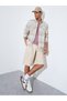 Multi-Color Checked Pocket Details Oversized Shacket - 2