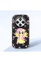 Redmi A4 Compatible Shock-Absorbing Camera Protected Black Silicone Case Fluttershy