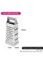 9.5 Inch 4-Sided Grater 24.5 Cm (stainless Steel) 18614, Silver, Tools And Gadgets - 7