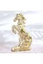 Liana Horse Gold 18x7x30cm HS219531-2, Ceramic, Figurines, Figurines For Home Use - 6