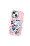 iPhone 13 Mini Compatible Shock-Absorbing Camera Protected Pink Silicone Case - 3