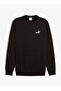 Black Essentials Small No. 1 Logo Crew Neck Sweatshirt
