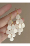 Shell Dangle Earrings - 3