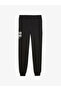 Black Sport Logo Play Sweatpants - 3