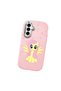 Samsung Galaxy A17 4G/5G Compatible Shock-Absorbing Camera Protected Pink Silicone Case Fluttershy - 3