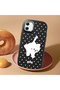 Samsung Galaxy A05 Compatible Shock-Absorbing Camera Protected Black Silicone Case Cat - 2