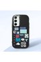 Samsung Galaxy A35 Compatible Black Silicone Case with Shock-Absorbing Camera Protections