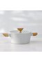 Radiant Pro Casserole With Lid - Cream - 24x11 Cm, Forged Aluminium, Pots And Pans