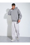 Men Oversized Back Printed Fleece Hoodie - 2