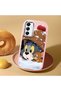 Samsung Galaxy A05S Compatible Shock-Absorbing Camera Protected Pink Silicone Case Jerry - 2