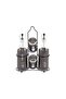 Bistro Bliss 4 Piece Condiment Jar With Stand-Ov:2X400Ml Sp:2X90Ml, Brown, Glass - 2