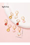 Girls Set of 5 - Heart Flower Drop Earrings - 4