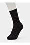 Pack of 3 - Multi-Color Polka Dot Ankle Length Socks - 6