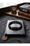 Black Natural Beaded Bracelet for Men & Women - Special Gift for Lovers - 2