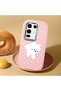 Infinix Note 50/Note 50 Pro Compatible Shock-Absorbing Camera Protected Pink Silicone Case Cat - 2