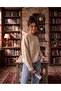 Women's Knitwear Sweater Oversize Crew Neck Plain - 3