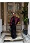 Straight Zipper Oversize Trench Jacket - 5