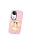 Vivo V50 Compatible Shock-Absorbing Camera Protected Pink Silicone Case Fluttershy - 3