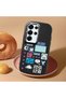 Black Silicone Case Compatible with Samsung Galaxy S25 Ultra with Shock-Absorbing Camera Protections - 2