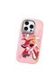 Pink Silicone Case Compatible with iPhone 16 Pro with Shock-Absorbing Camera Protections - 3