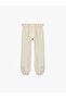 Cotton Bow Detailed Balloon Cut Pants - 2