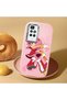 Redmi 10 4g Compatible Shock-Absorbing Camera Protected Pink Silicone Case - 2