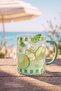 Vicenza Set of 3 Glass Cups with Handles - 400 ml - 7