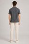 Textured polo collar t-shirt - 4