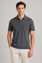 Textured polo collar t-shirt