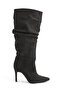 Women's Thin Heel Pointed Toe High Bellows Boots