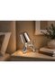 Silver Balloon Dog Led Table Lamp – Decorative Night Light – Modern Tabletop and Nightstand Lighting
