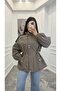 Imported Fabric Jacket with Elastic Waistband and Lining - 2