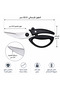 Multi-Purpose Poultry Shears Stainless Steel Blade Ergonomic Handle Kitchen Scissors-22.5Cm - 4