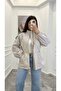 Imported Fabric Jacket with Elastic Waistband and Lining - 3