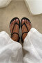 Women's Sandals Bitter Brown - 4