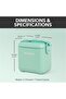 Igloo Cooler with Extra Strap Picnic Style 11 Quart Teal - 2