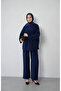 Women's Waist-Sitting and Back-Tie Hijab Set - 4