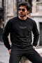 3 Pieces Men's Cotton Printed Regular Fit Sweatshirt - 6