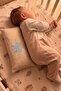 Elephant Patterned Cotton Linen Baby Waist Support Pillow Breastfeeding Support Pillow Crib Cushion 15X30 cm