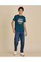 Senior Boys Dark Teal Graphic T-Shirt - 5