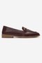 Genuine Leather Claret Red Women's Buckle Detailed Ballerinas Andy - 3