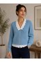 Lace Detailed Thessaloniki Knitwear Cardigan - 4