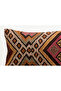 Handmade Vintage Throw Pillow Cover Made from Old Kilim, Wool, 30X50 cm - 2