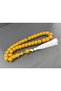 Zeyn Usta Eseri Double Sandpaper Double Polish Large Size Squeeze Amber Certified 10380