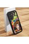 Samsung Galaxy A34 Compatible Black Silicone Case Shockproof with Camera Protection Cartoon - 2