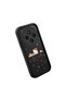 Redmi A4 Compatible Black Silicone Case Shockproof with Camera Protection Cartoon - 3